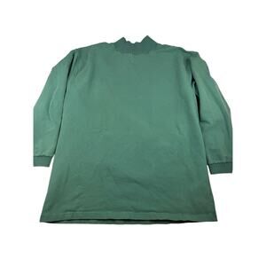 L.L. Bean Mock Neck Sweatshirt Womens XL Sage Green